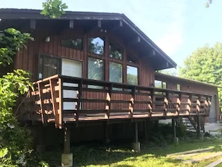 Outside