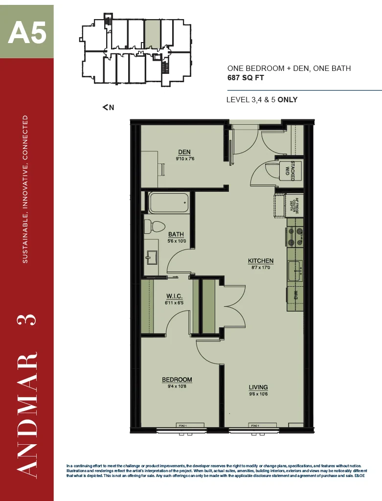 A5 Floor Plan - Andmar 3