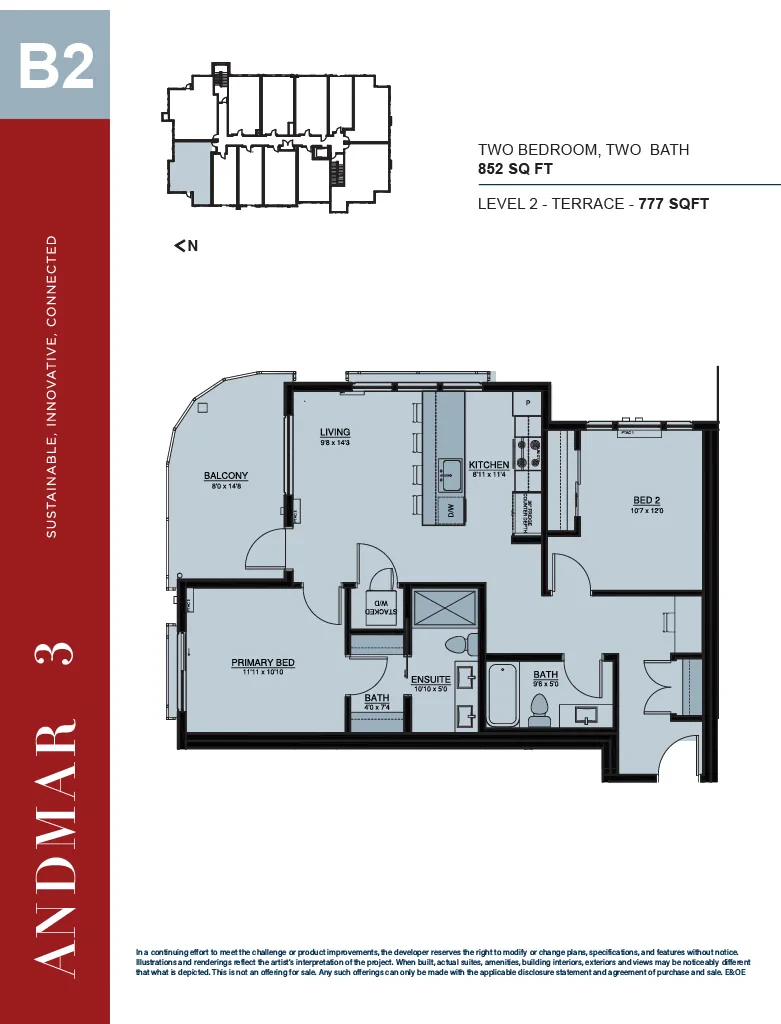 B2 Floor Plan - Andmar 3