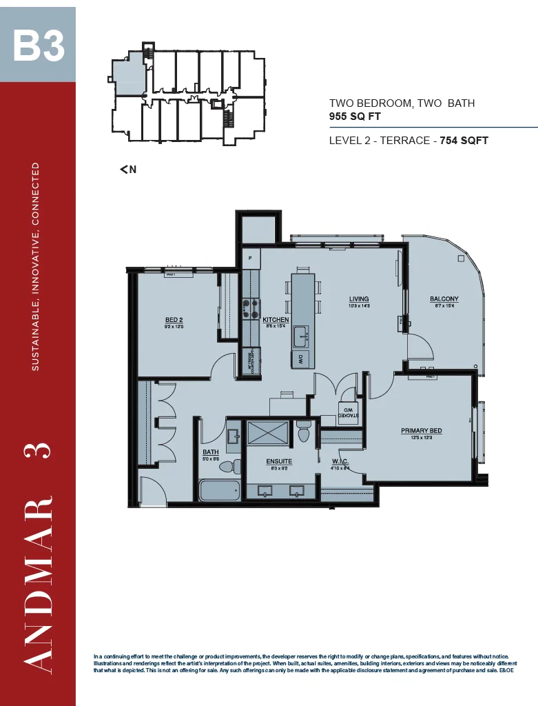 B3 Floor Plan - Andmar 3