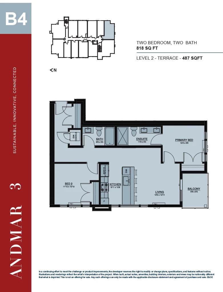 B4 Floor Plan - Andmar 3