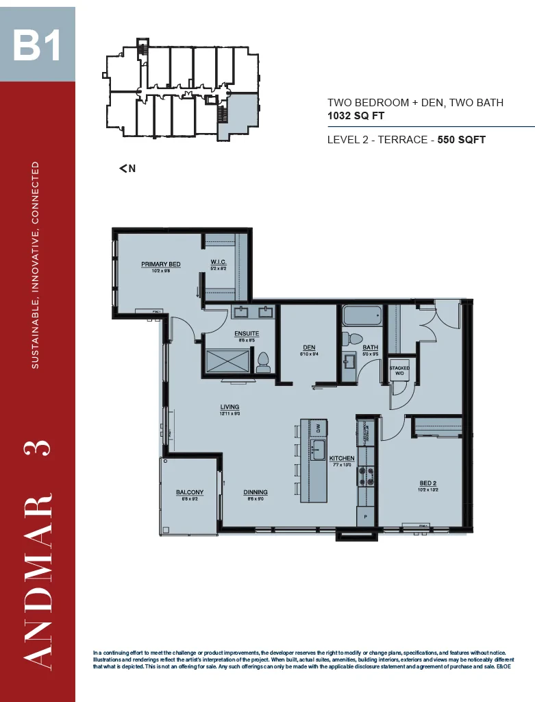 B1 Floor Plan - Andmar 3