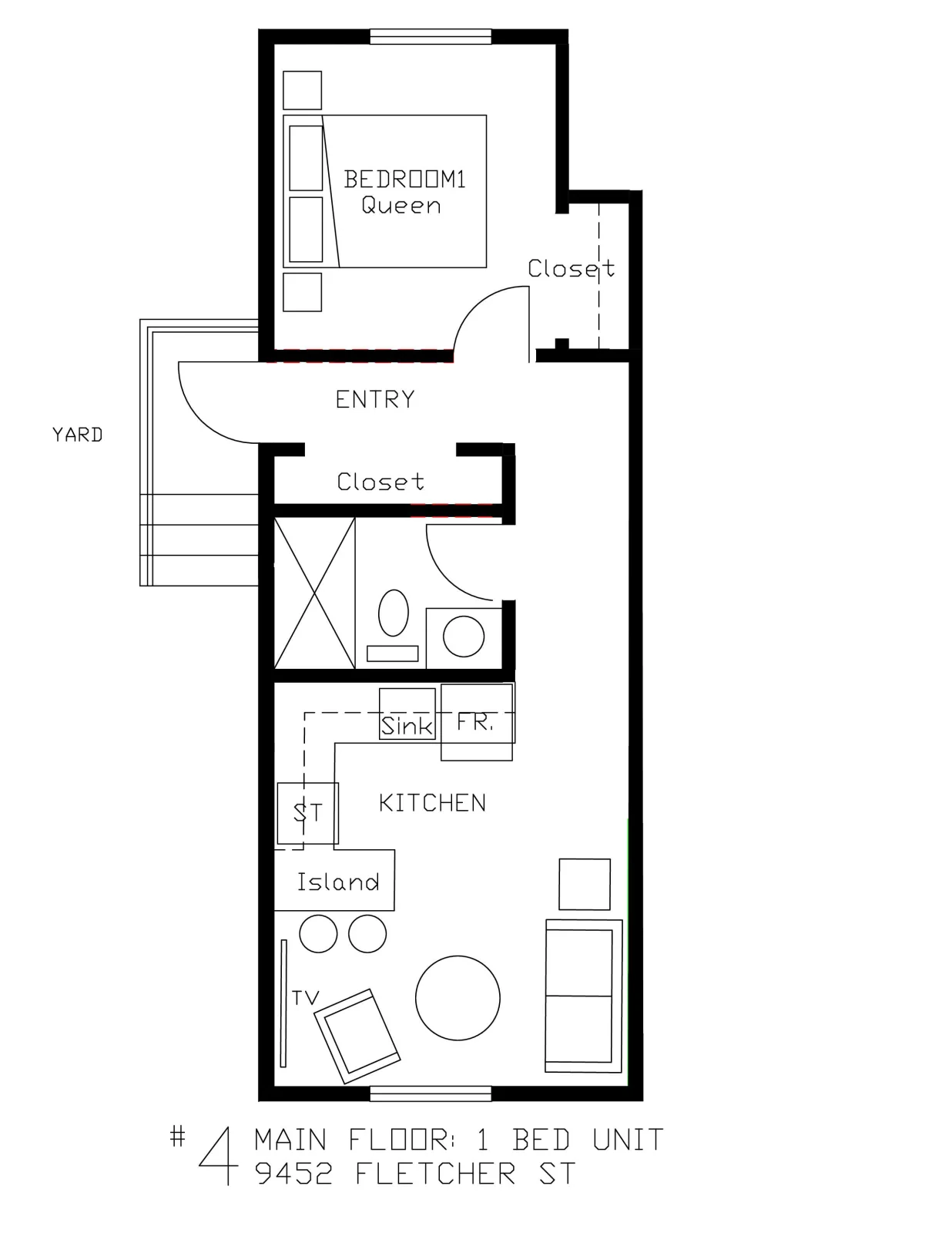 Unit 4 Main FLR EXT_1 Bed Corner